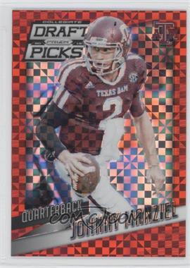 2015 Panini Prizm Collegiate Draft Picks - [Base] - Red Power Prizm #49 - Johnny Manziel