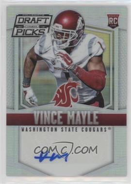 2015 Panini Prizm Collegiate Draft Picks - [Base] - Silver Prizm Autographs #104 - Vince Mayle