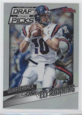 2015 Panini Prizm Collegiate Draft Picks - [Base] - Silver Prizm #40 - Eli Manning