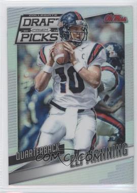 2015 Panini Prizm Collegiate Draft Picks - [Base] - Silver Prizm #40 - Eli Manning