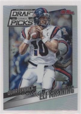 2015 Panini Prizm Collegiate Draft Picks - [Base] - Silver Prizm #40 - Eli Manning