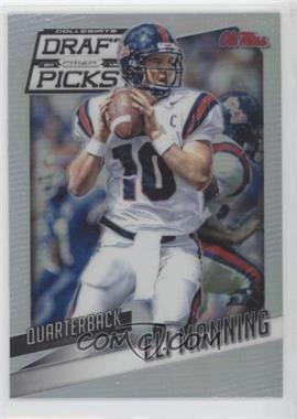 2015 Panini Prizm Collegiate Draft Picks - [Base] - Silver Prizm #40 - Eli Manning