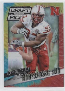 2015 Panini Prizm Collegiate Draft Picks - [Base] - Tie-Dye Prizm #76 - Ndamukong Suh /49