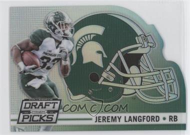 2015 Panini Prizm Collegiate Draft Picks - Helmet Die-Cut #21 - Jeremy Langford