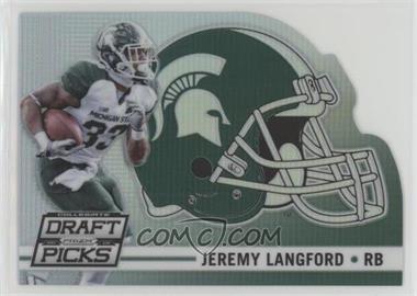 2015 Panini Prizm Collegiate Draft Picks - Helmet Die-Cut #21 - Jeremy Langford