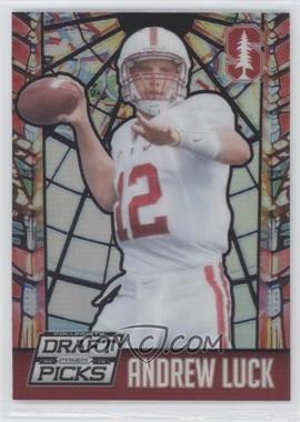 2015 Panini Prizm Collegiate Draft Picks - Stained Glass #4 - Andrew Luck