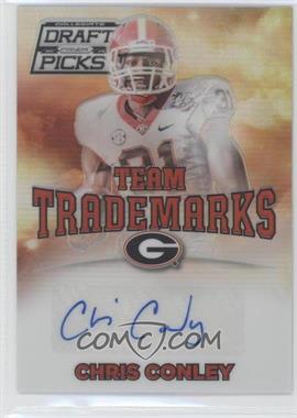 2015 Panini Prizm Collegiate Draft Picks - Team Trademarks - Silver Prizm Autographs #16 - Chris Conley