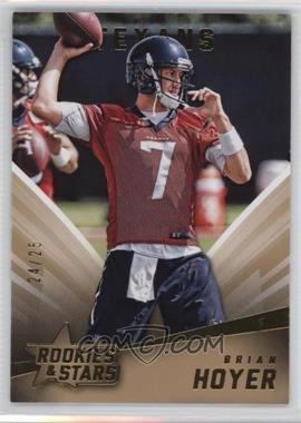 2015 Panini Rookies & Stars - [Base] - Retail Longevity Gold #25 - Brian Hoyer /25