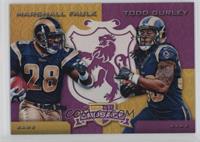 Marshall Faulk, Todd Gurley #/49