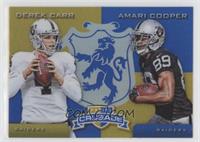 Amari Cooper, Derek Carr