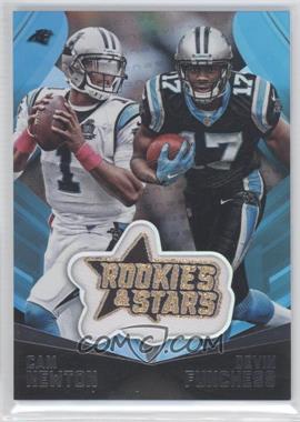 2015 Panini Rookies & Stars - Embroidered Patches - Longevity #EP16 - Cam Newton, Devin Funchess