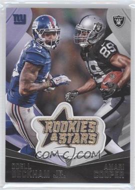 2015 Panini Rookies & Stars - Embroidered Patches #EP6 - Amari Cooper, Odell Beckham Jr.