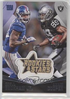 2015 Panini Rookies & Stars - Embroidered Patches #EP6 - Amari Cooper, Odell Beckham Jr.