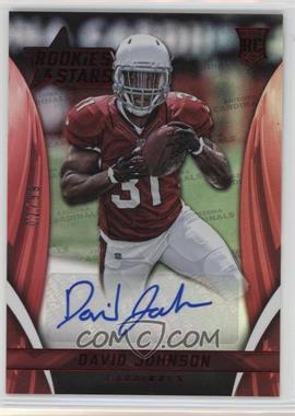 2015 Panini Rookies & Stars - Rookie Signatures - Longevity Team Logo Type #RS-DJ - David Johnson /99