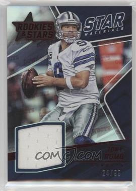 2015 Panini Rookies & Stars - Star Materials - Longevity Team Logo Type #SM1 - Tony Romo /99