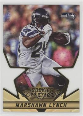 2015 Panini Rookies & Stars - Star Studded Die-Cuts - Longevity Gold #SS21 - Marshawn Lynch /25