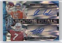 Rookie Dual Autographs - Bryan Bennett, Shane Carden #/50