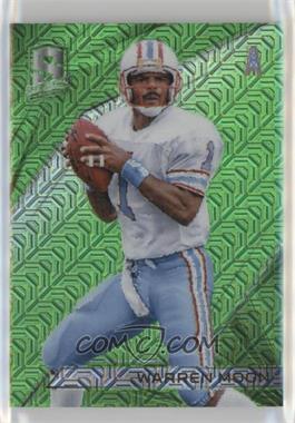 2015 Panini Spectra - [Base] - Neon Green Prizm #114.2 - Warren Moon (Oilers) /25