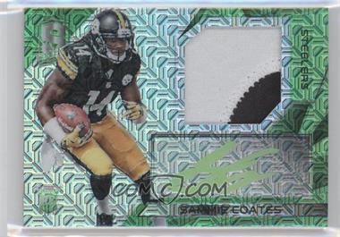 2015 Panini Spectra - [Base] - Neon Green Prizm #185 - Rookie Patch Autographs - Sammie Coates /10