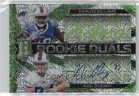 Rookie Dual Autographs - Karlos Williams, Nick O'Leary #/25