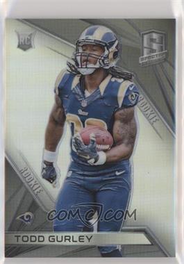 2015 Panini Spectra - [Base] #121.1 - Rookies - Todd Gurley (Ball in one hand) /99