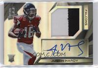 Rookie Patch Autographs - Justin Hardy #/99