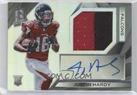 Rookie Patch Autographs - Justin Hardy #/99