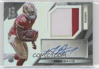 Rookie Patch Autographs - Mike Davis #/99