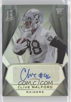 Rookie Autographs - Clive Walford #/199