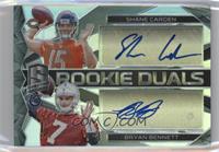 Rookie Dual Autographs - Bryan Bennett, Shane Carden #/199