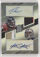 Tevin Coleman, Garrett Grayson #/25