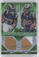 Tre Mason, Todd Gurley #/25