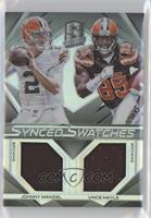 Johnny Manziel, Vince Mayle #/199