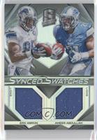 Eric Ebron, Ameer Abdullah #/199