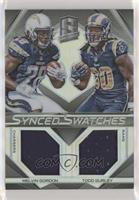 Melvin Gordon, Todd Gurley #/199