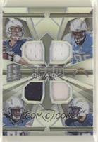 Philip Rivers, Antonio Gates, Keenan Allen, Melvin Gordon #/99