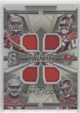 2015 Panini Spectra - Team Quads #TQ-TAM - Jameis Winston, Charles Sims, Mike Evans, Doug Martin /199