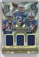 Donte Moncrief, Andrew Luck, Phillip Dorsett #/199