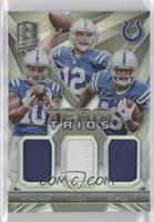 Donte Moncrief, Andrew Luck, Phillip Dorsett #/199