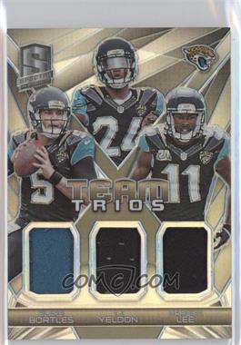 2015 Panini Spectra - Team Trios #TT-JAC - Blake Bortles, T.J. Yeldon, Marqise Lee /199