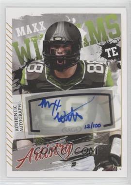 2015 Sage Hit - Artistry - Autographs #AA-10 - Maxx Williams /100