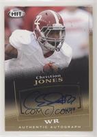 Christion Jones #/250