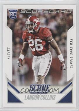 2015 Score - [Base] - Scorecard #338 - Rookie - Landon Collins