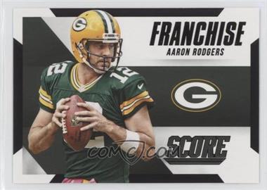 2015 Score - Franchise - Black #14 - Aaron Rodgers