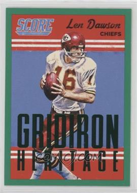 2015 Score - Gridiron Heritage - Green #13 - Len Dawson