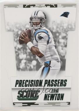 2015 Score - Precision Passers - Green Camo #5 - Cam Newton