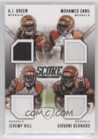 A.J. Green, Giovani Bernard, Jeremy Hill, Mohamed Sanu