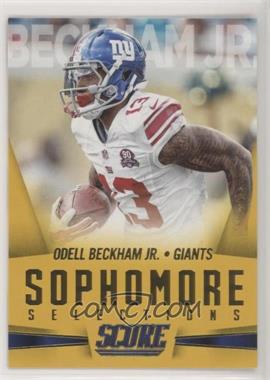 2015 Score - Sophomore Selections - Gold #14 - Odell Beckham Jr.