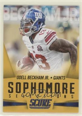 2015 Score - Sophomore Selections - Gold #14 - Odell Beckham Jr.