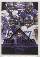 Teddy Bridgewater, Matt Asiata, Greg Jennings, Everson Griffen